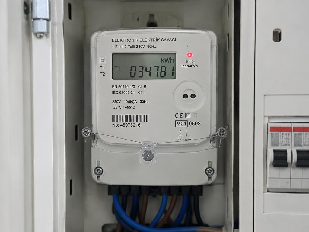 Elektrik sayacı teslim fotoğrafı